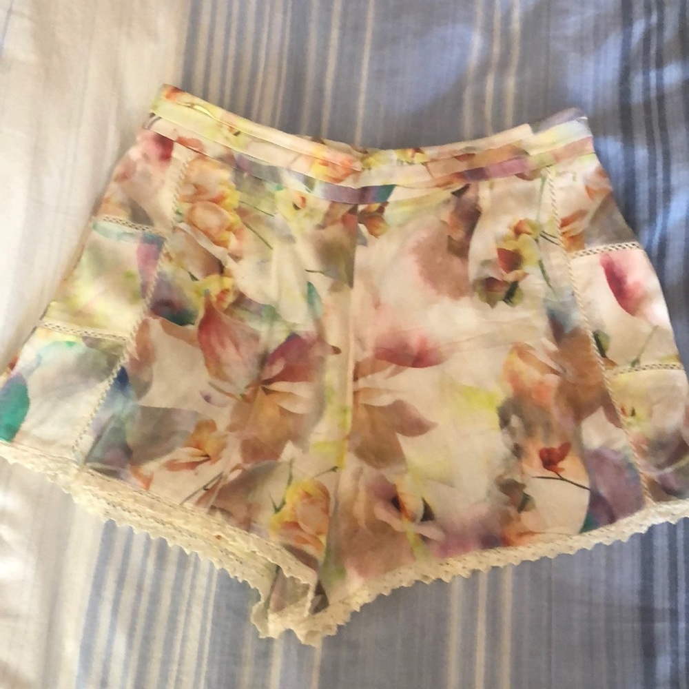 Willow and Clay floral shorts